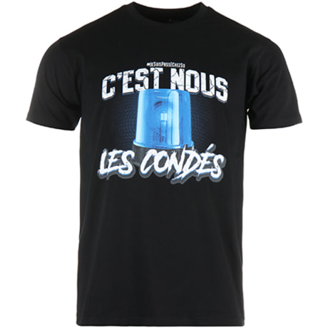 Fianso - Tee Shirt C'est Nous Noir