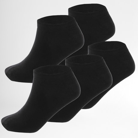 Jack And Jones - 5 Pares De Calcetines Dongo Noos Negro