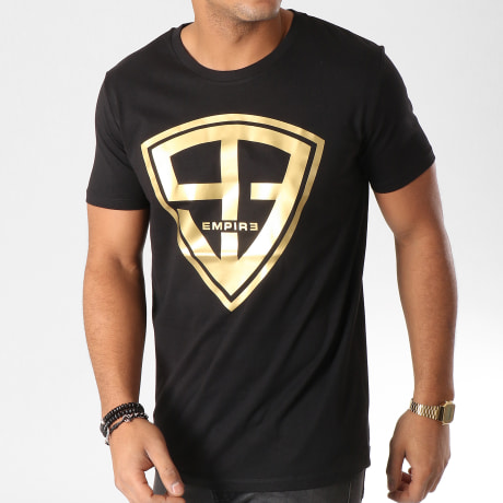 93 Empire - Tee Shirt 93 Empire Noir Or