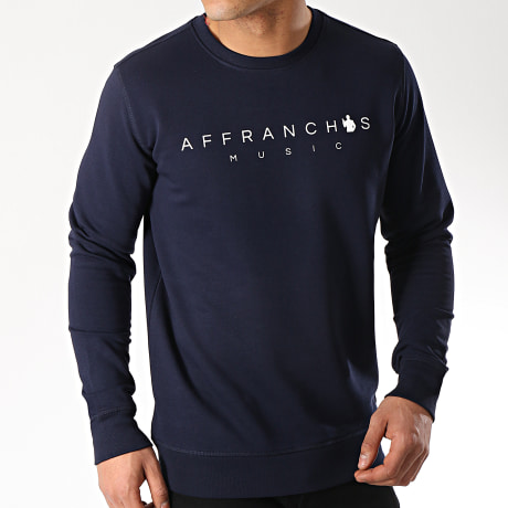 Affranchis Music - Sweat Crewneck Bleu Marine