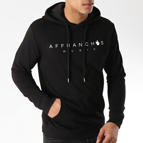Affranchis Music - Sweat Capuche Affranchis Music Noir