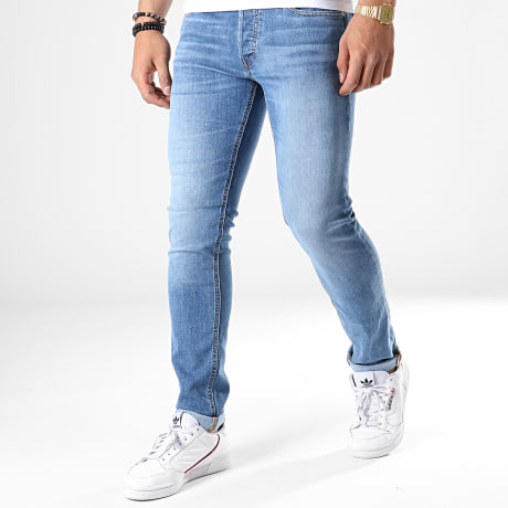 Jack And Jones - Vaqueros Glenn Blue Denim Slim