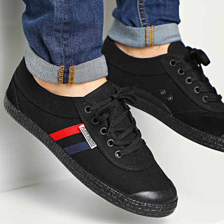 Fins de Séries - Retro Canvas Zapatillas K192496 Negro Sólido