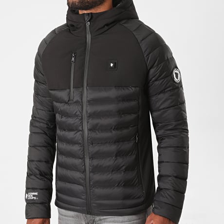 Comme Des Loups - Doudoune Chauffante Capuche Aspen Noir