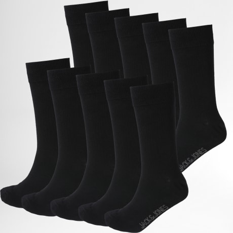Jack And Jones - 10 Paar Socken Essential Schwarz