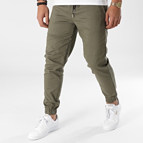Frilivin - Pantalón Jogger Caqui Verde