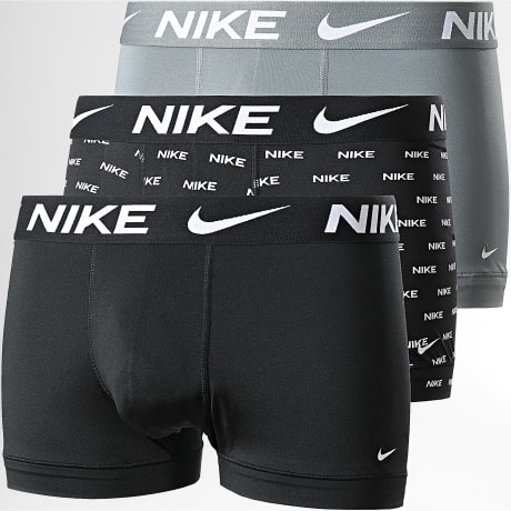 Nike - Lot De 3 Boxers Dri-FIT Essential Micro KE1156 Noir Gris