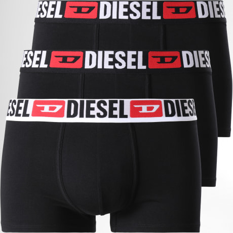 Diesel - Juego de 3 calzoncillos negros Damien 00ST3V