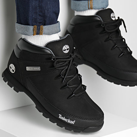 Timberland - Boots Euro Sprint Mid Hiker 06361R Black Nubuck