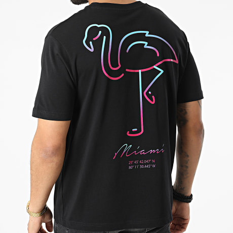 Luxury Lovers - Vice City Miami camiseta grande extragrande negra
