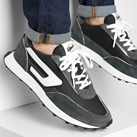 Diesel - Racer LC Y02873 Ash Briljant Wit Sneakers