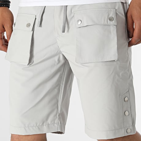 Fins de Séries - Pantalones cortos cargo grises