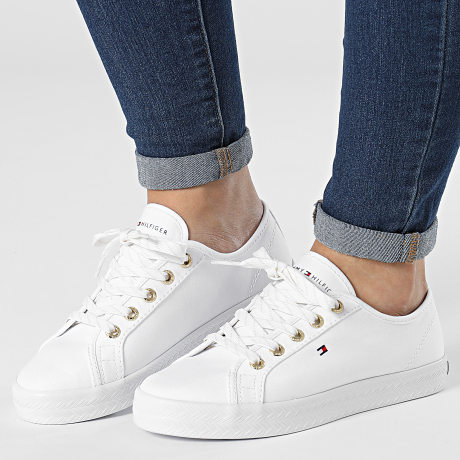 Tommy Hilfiger - Baskets Femme Essential Nautical 6512 White