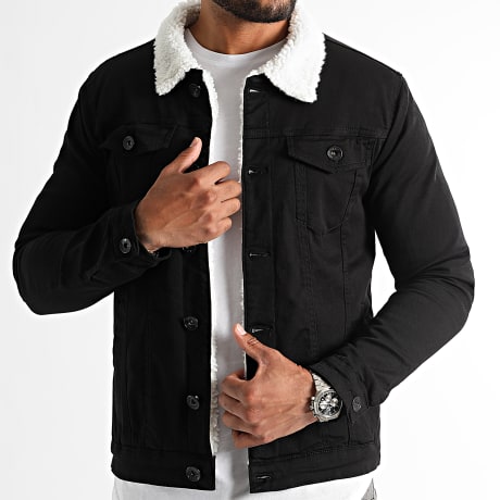 LBO - Jacket Jean Interior Sheepskin 1529 Denim Black