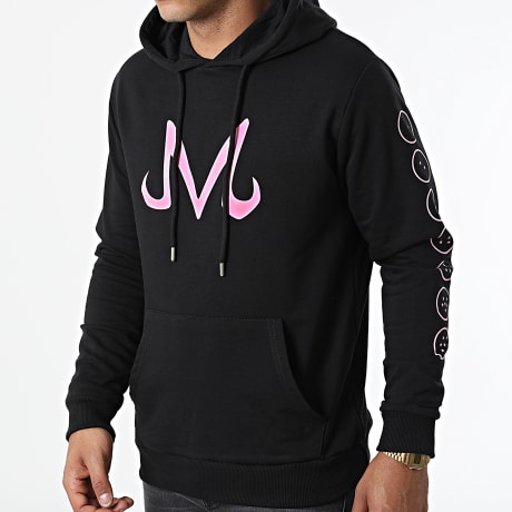 Dragon Ball Z - Sudadera Majin Negro Rosa