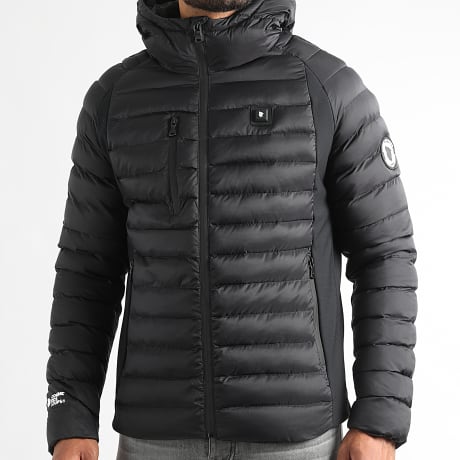 Comme Des Loups - Doudoune Chauffante Capuche Meribel Noir
