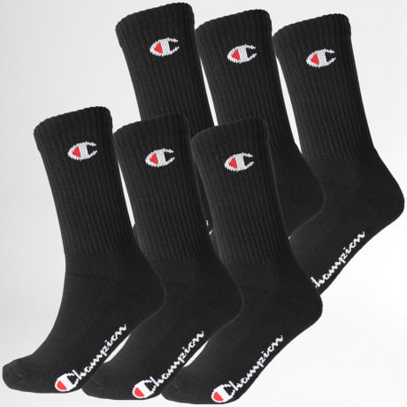 Champion - Pack Of 6 Pairs Of Socks U20005 Black