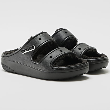 Crocs - Sandales Femme Classic Cozzzy 207446 Black Black