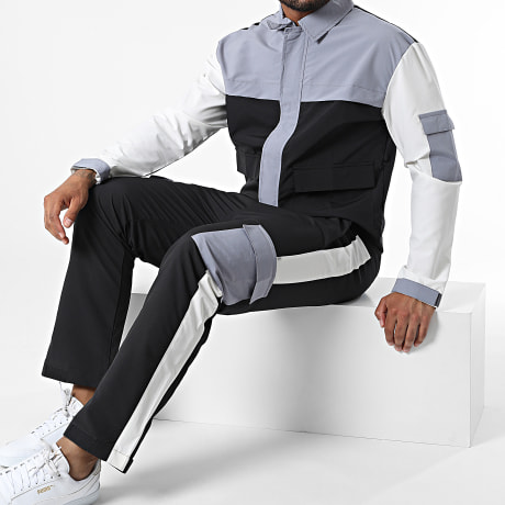 Classic Series - Zwart Grijs Wit Cargo Set