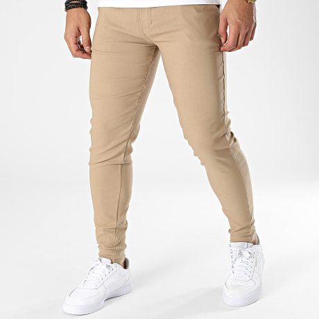 Frilivin - Pantalón Chino Slim Camel