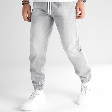 LBO - Pantalón Chándal Relaxed Fit Jean 2831 Denim Gris
