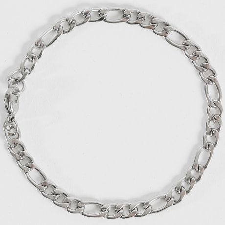 LBO - Pulseira Figaro 5.5mm em malha de prata