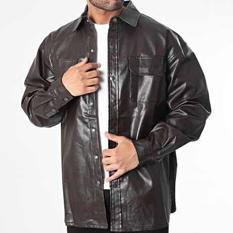 Fins de Séries - Sobrecamisa Revestida 343 Marrón