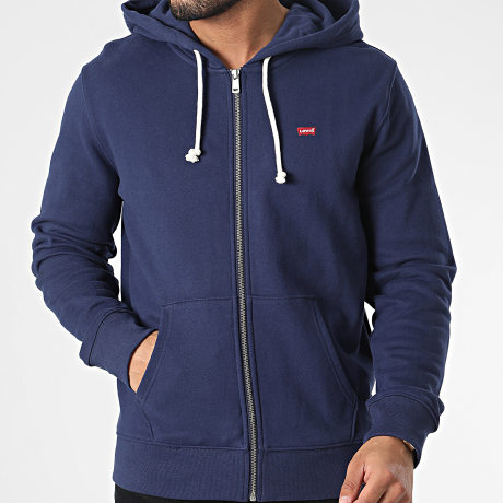 Levi's - Sweat Zippé Capuche 34584 Bleu Marine