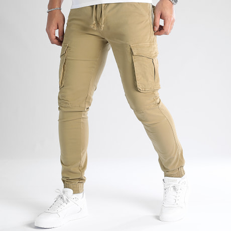 Fusional - XQ05 Pantalón Cargo Camel