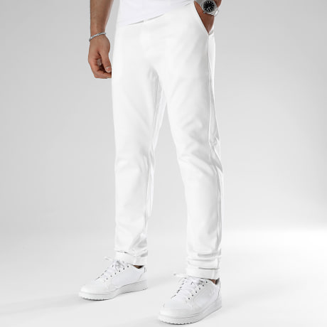 LBO - Pantalon Chino Regular 0027 Blanc