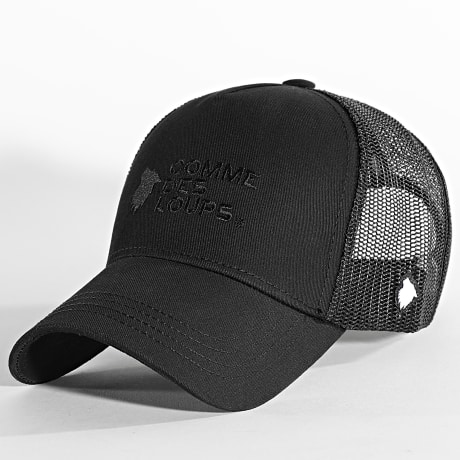 Comme Des Loups - Casquette Trucker Classic Noir