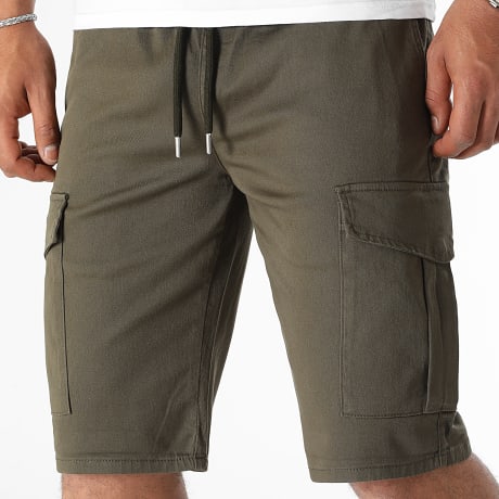 Fins de Séries - 2942 Caqui Verde Cargo Pantalones Cortos
