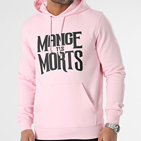 Seth Gueko - Sweat Capuche MTM Rose Noir