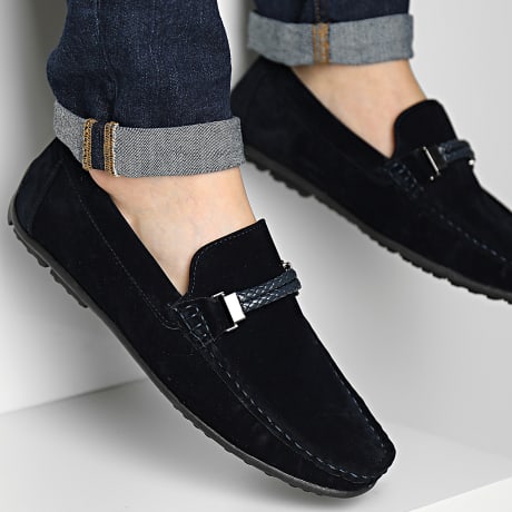 Fins de Séries - Mocasines azul marino