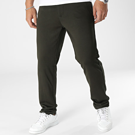 Only And Sons - Pantalon Chino Law Regular Chino Vert Kaki