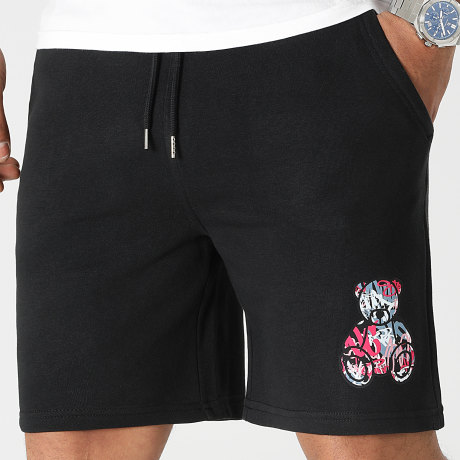 Teddy Yacht Club - Essentials Art serie roze joggingshort zwart