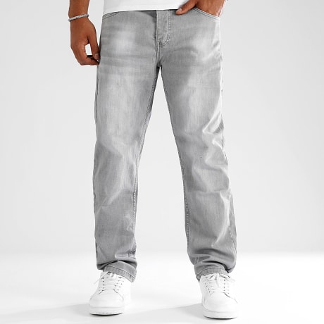 LBO - Vaquero Relaxed Straight Fit 0248 Denim Gris Claro