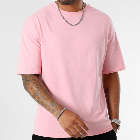 LBO - T-shirt Oversize Large 0375 Rosa