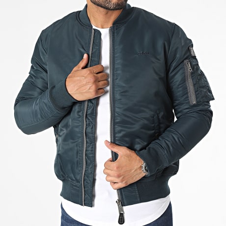Schott NYC - Airforcers Bomber Jacket Navy Blue