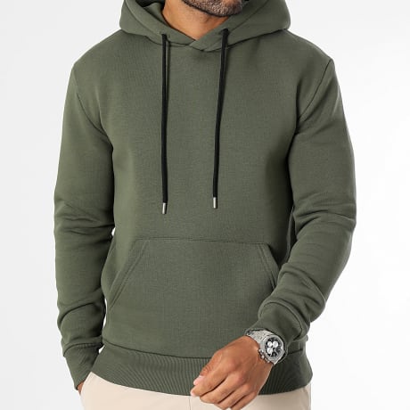 LBO - Sweat Capuche 3049 Vert Kaki