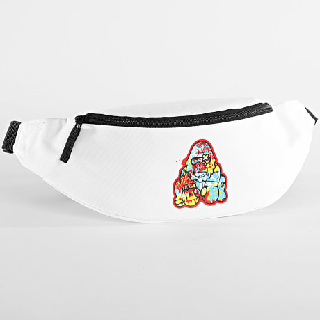 Sale Môme Paris - Sacoche Banane Gorille Graffiti Blanc Rouge