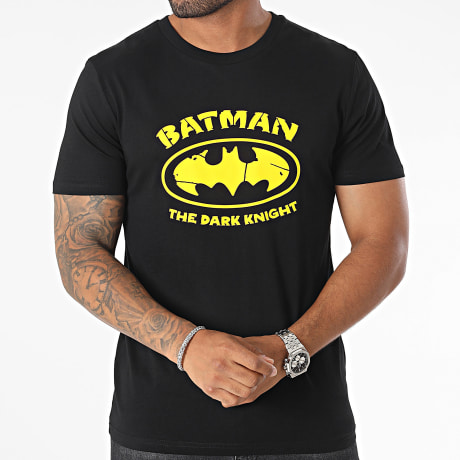 Batman - Maglietta con logo del Cavaliere Oscuro Nero