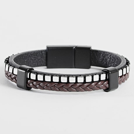 Fins de Séries - Bracelet Noir Marron