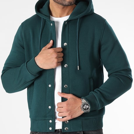 Fins de Séries - Chaqueta con capucha 3096 Bottle Green