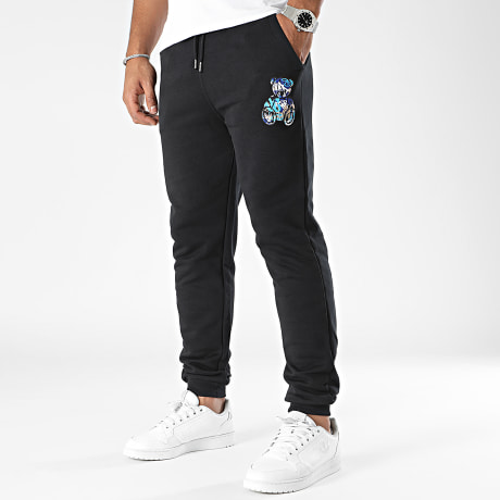 Teddy Yacht Club - Art Series Blue Jogging Pants Black