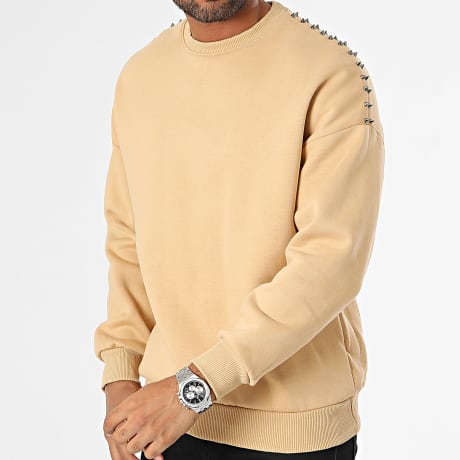 Fins de Séries - Sudadera cuello redondo Beige
