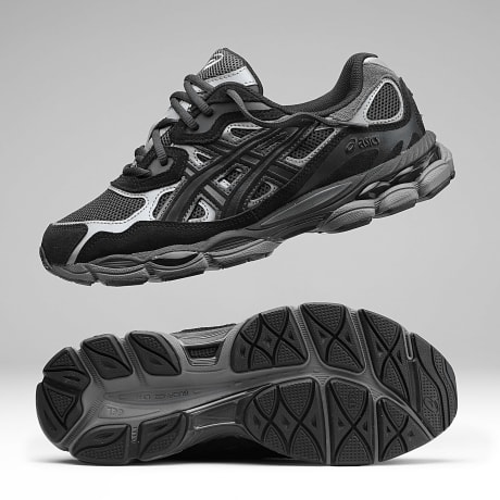Asics - Baskets Gel-NYC 1201A789 Graphite Grey Black