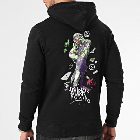 Batman - Felpa con cappuccio Joker Signature Nero