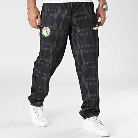 Puma - Pantalon Jogging Fédération Sénégalaise De Football Football Culture 772453 Noir Gris