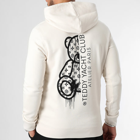 Teddy Yacht Club - Capuchon Atelier Paris Beige Zwart